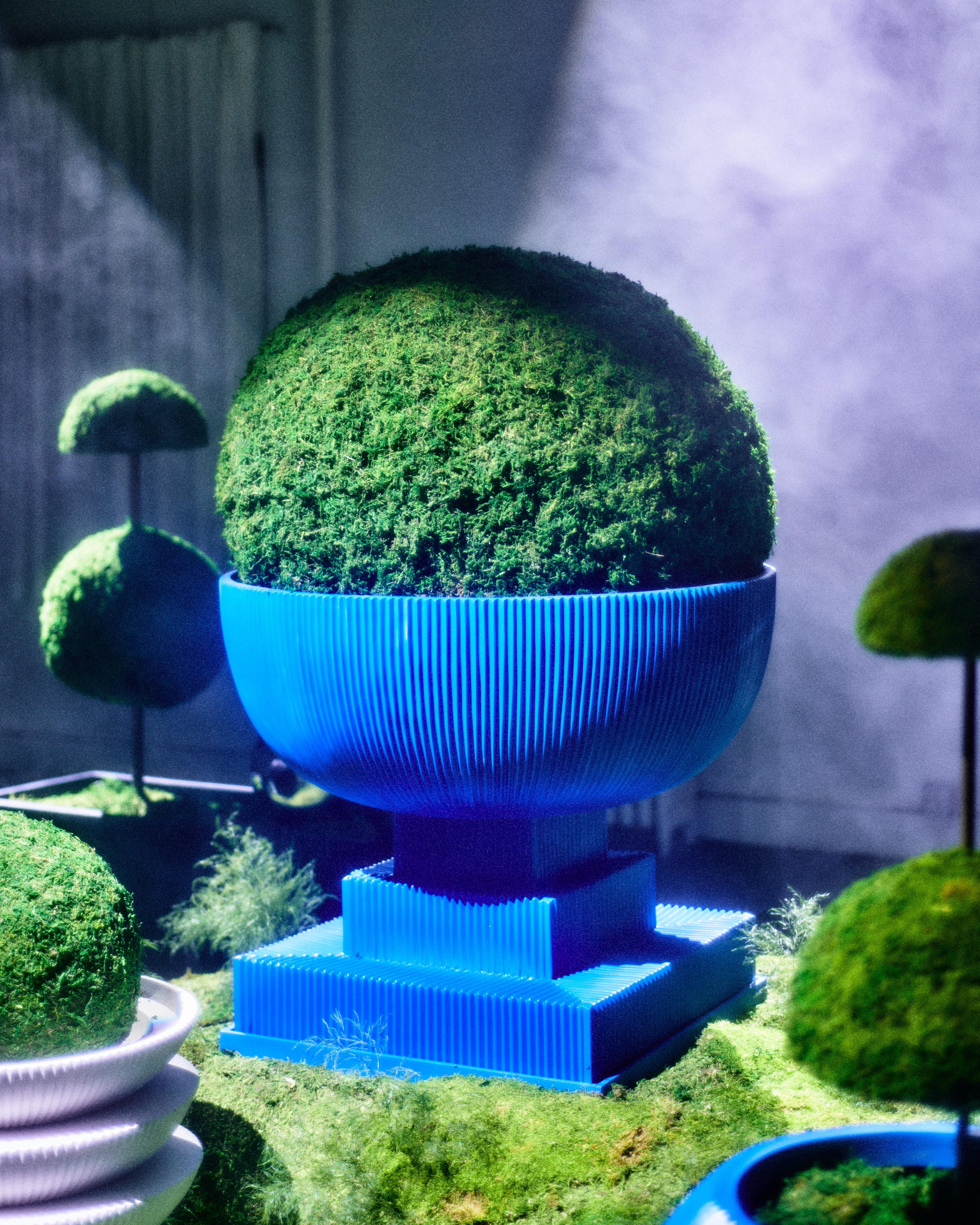 Urna Moderna Sobredimensionada de Fibra de Vidrio para Jardineras de Interior y Exterior 