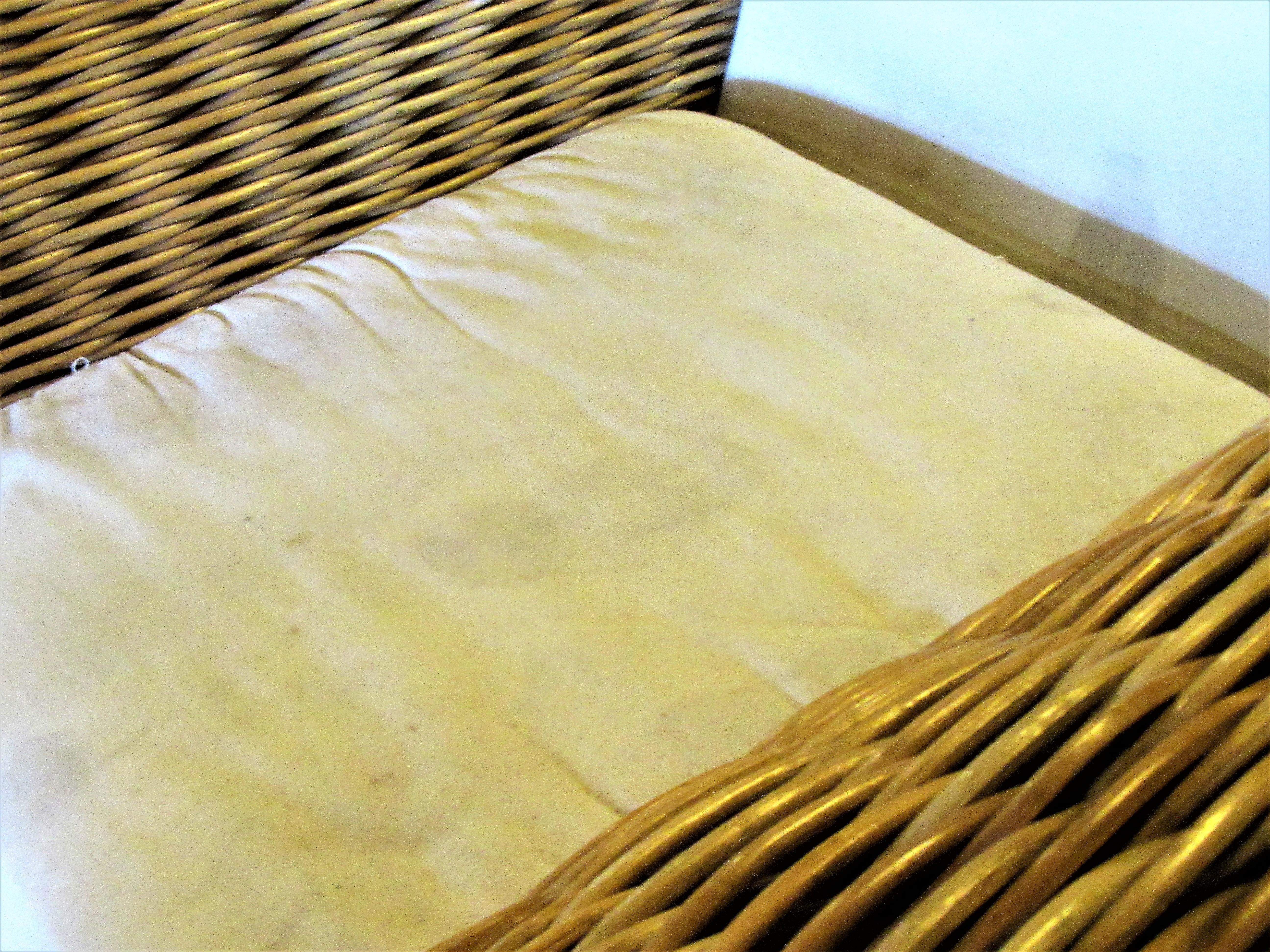 Oversize Natural Rattan Lounge Chairs by O-Asian Designs, Inc. 5