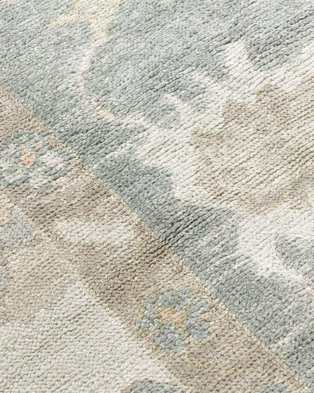 Handgewebter Teppich im Oushak-Stil in Übergröße, 14'4 x 20'8 cm im Angebot 4