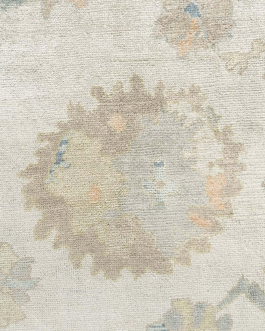 Handgewebter Teppich im Oushak-Stil in Übergröße, 14'4 x 20'8 cm (21. Jahrhundert und zeitgenössisch) im Angebot