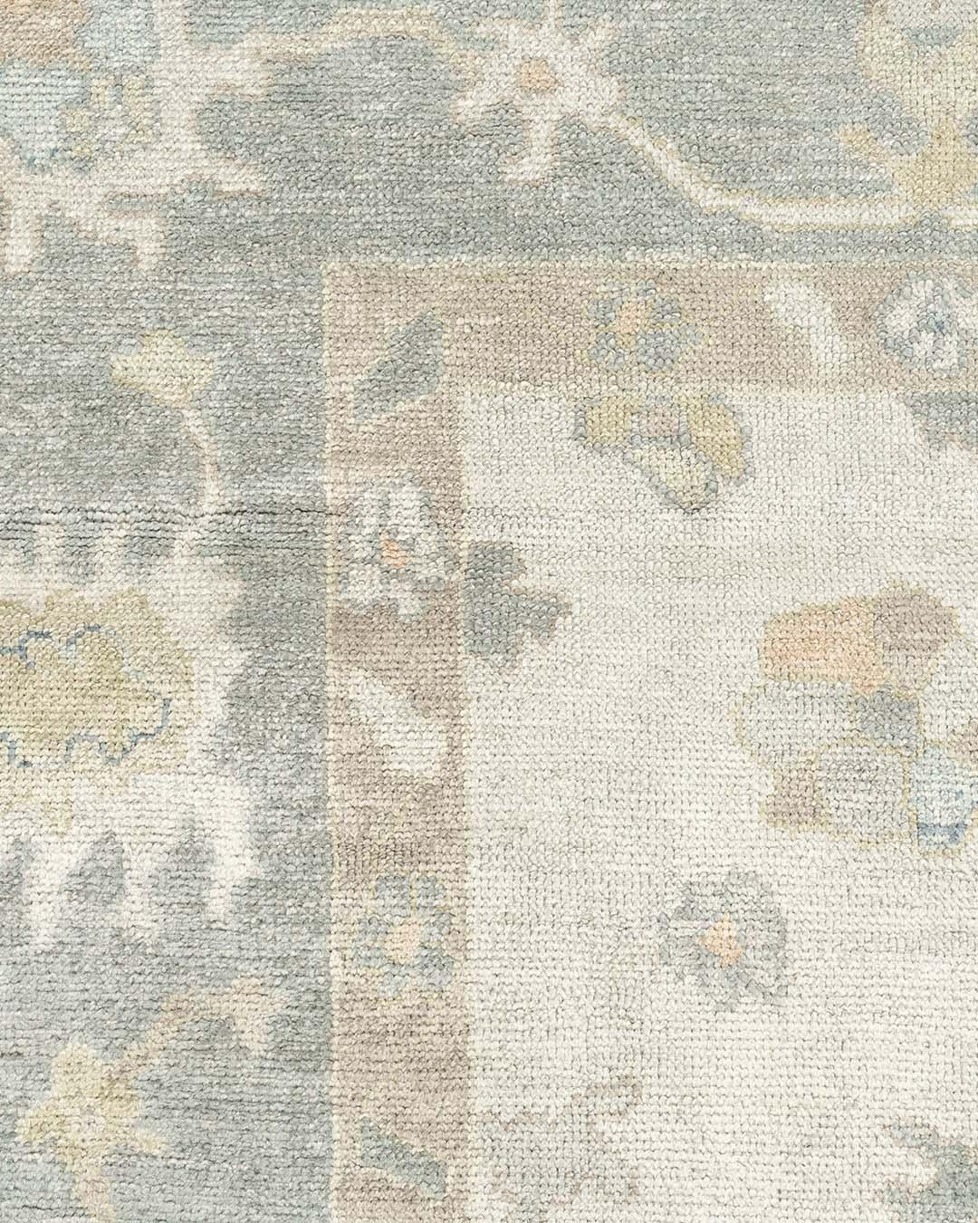 Lana Tappeto oversize tessuto a mano in stile Oushak  14'4 x 20'8 in vendita
