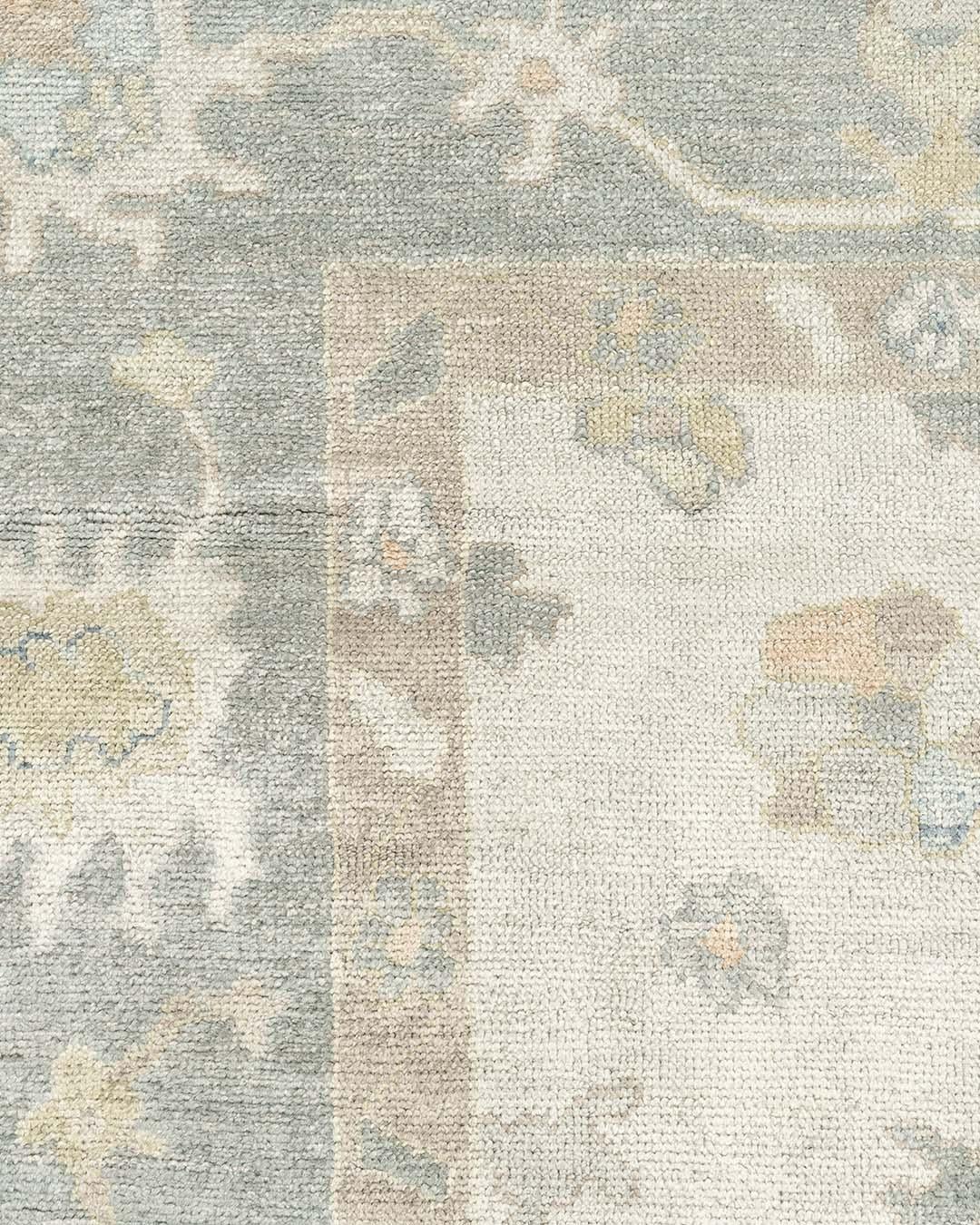 Handgewebter Teppich im Oushak-Stil in Übergröße, 14'4 x 20'8 cm (Wolle) im Angebot