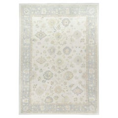Oversize Oushak Style Handwoven Carpet Rug, 14'4 x 20'8