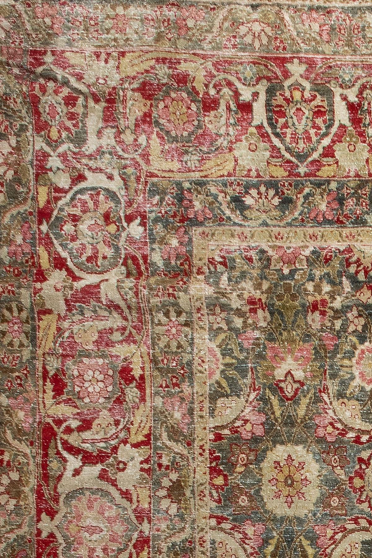 Agra Oversize Persian Tabriz Carpet For Sale