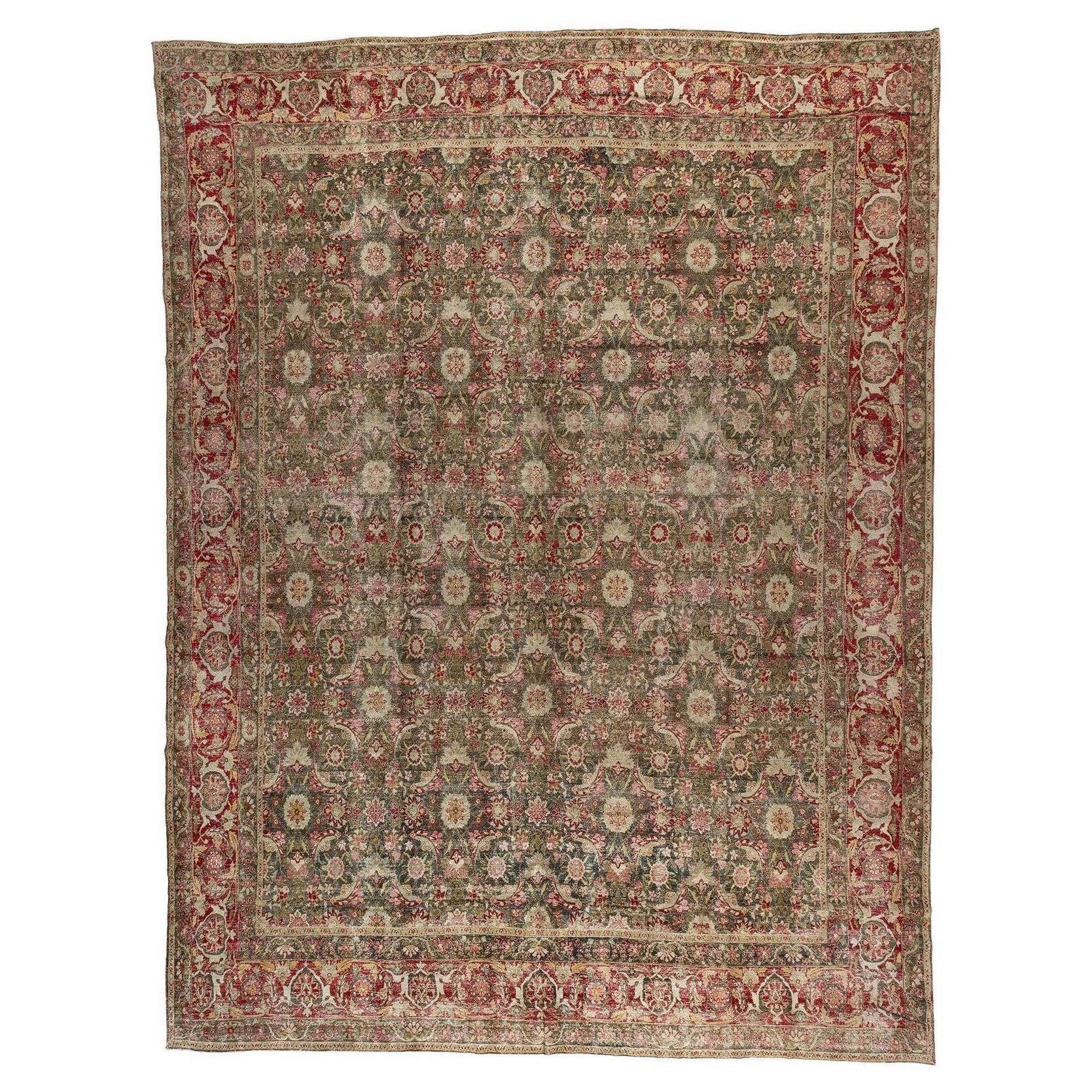 Persischer Täbriz-Teppich in Übergröße