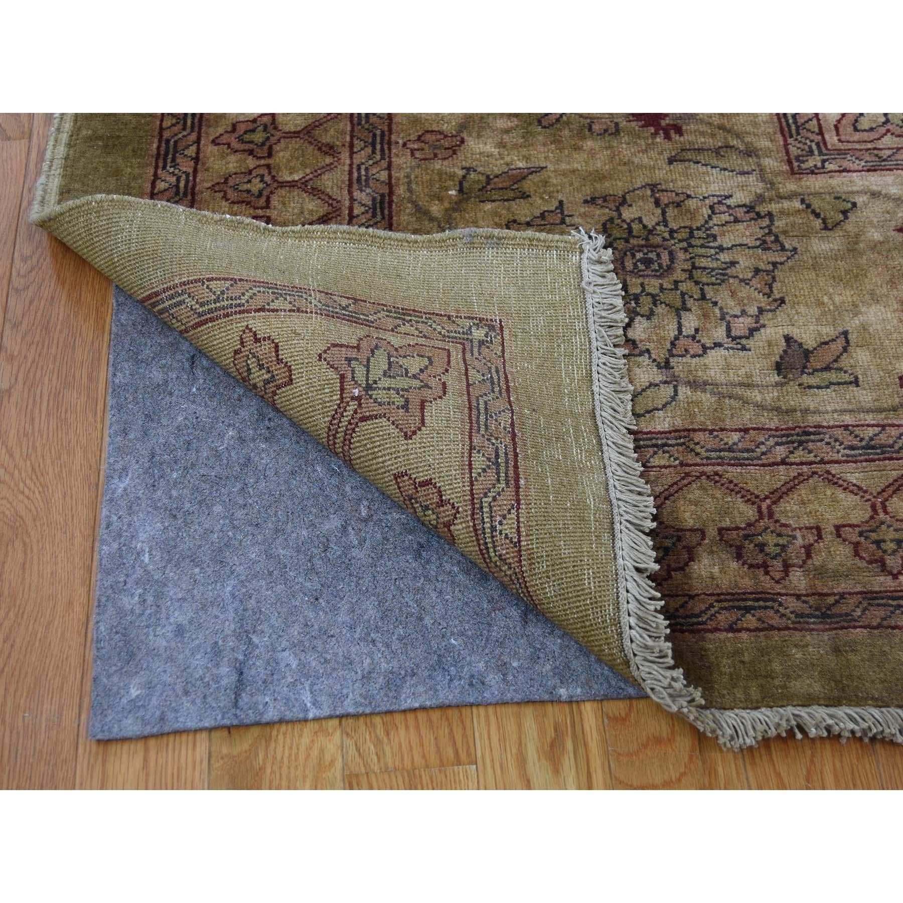 Hand-Knotted Oversize Peshawar 100 Percent Wool Hand Knotted Oriental Rug