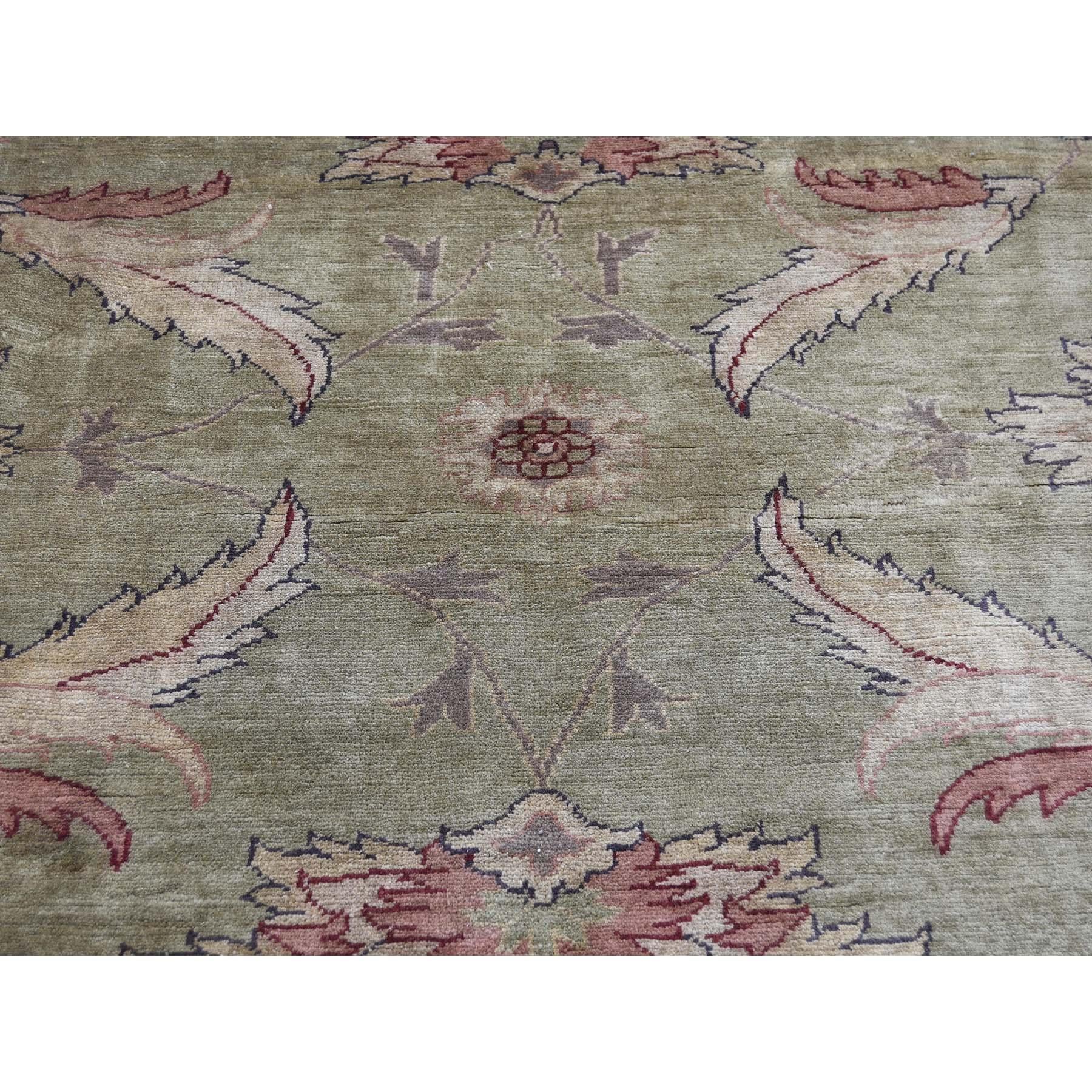 Oversize Peshawar 100 Percent Wool Hand Knotted Oriental Rug 2