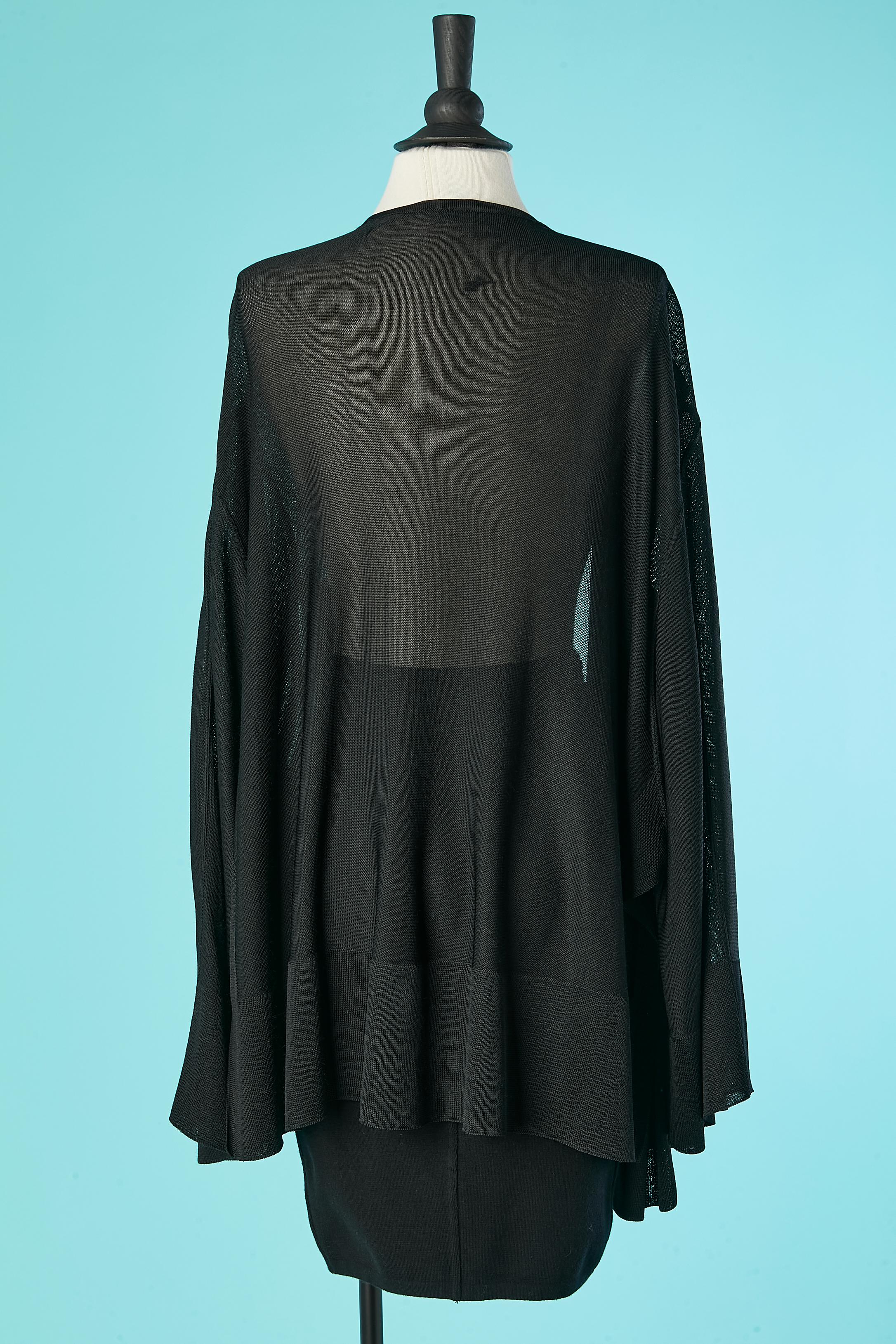 Women's Oversize rayon knit jacket and skirt Alaia  For Sale
