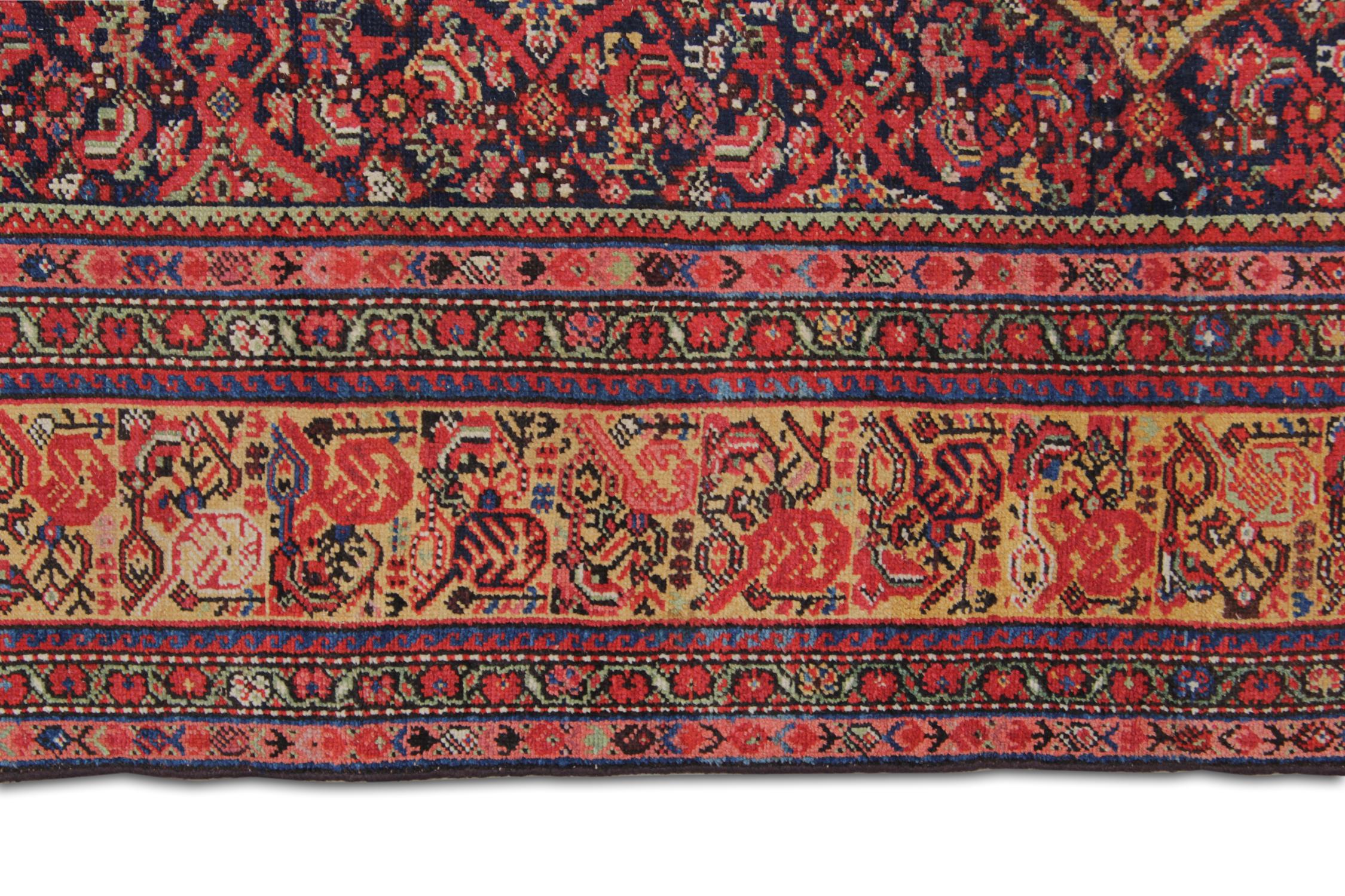 Azerbaijani Oversize Rug Handmade Carpet Antique Rugs Oriental Rust Livingroom