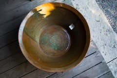 Oversize Vintage Dough or Pancheon Bowl