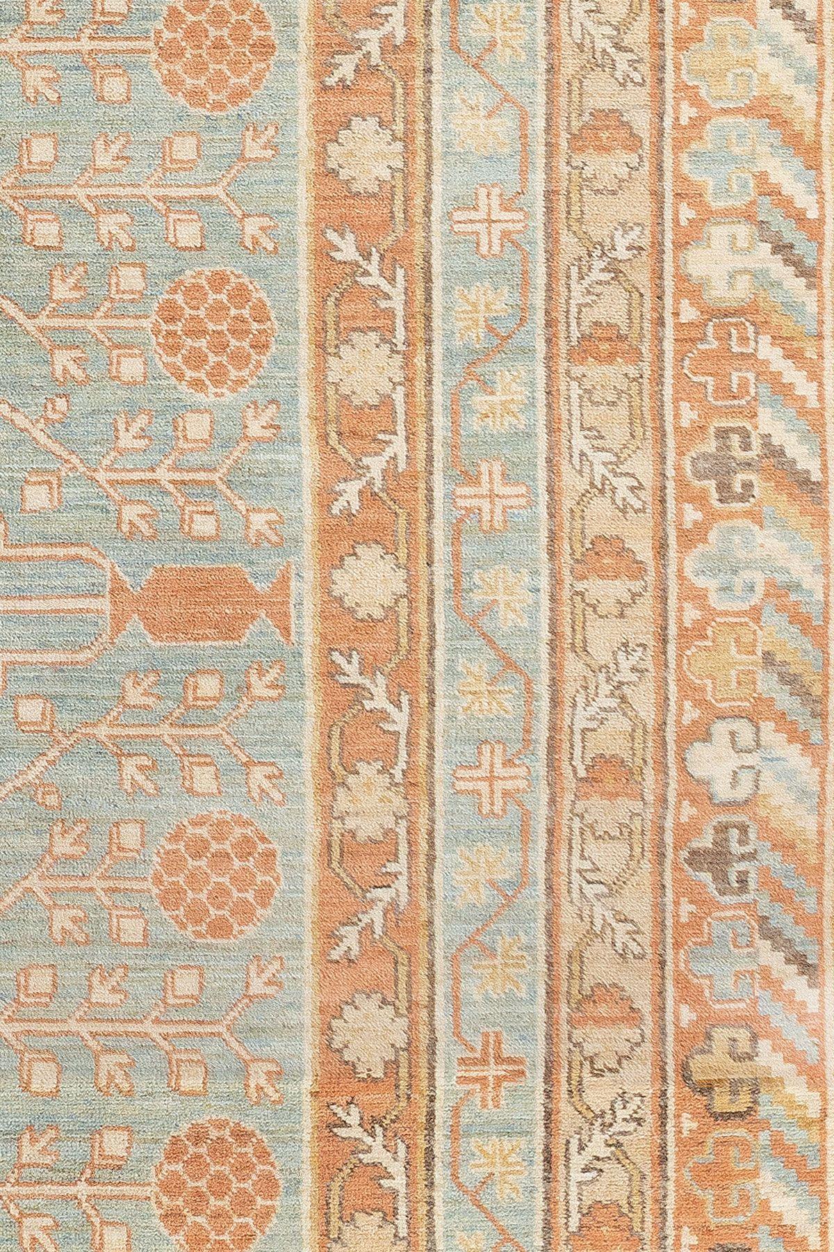 Zabihi Collection Oversize Vintage Inspired Khotan Rug For Sale 3