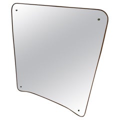 Oversize Vintage Italian Wall Mirror 1970s