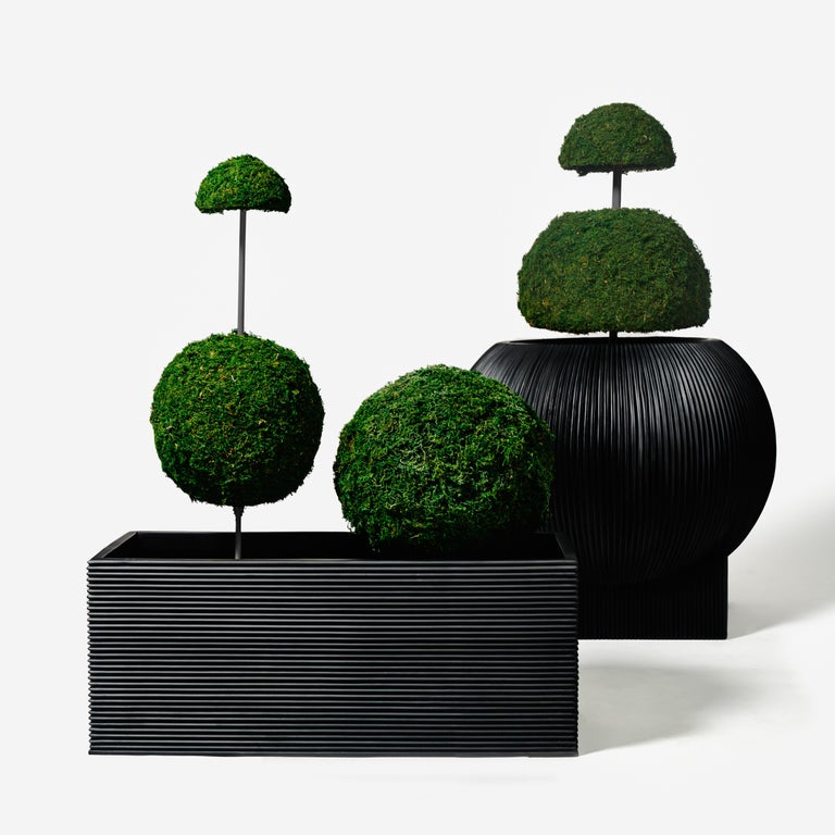 Oversize Wide Rectangular Planter 'Blue' For Sale at 1stDibs