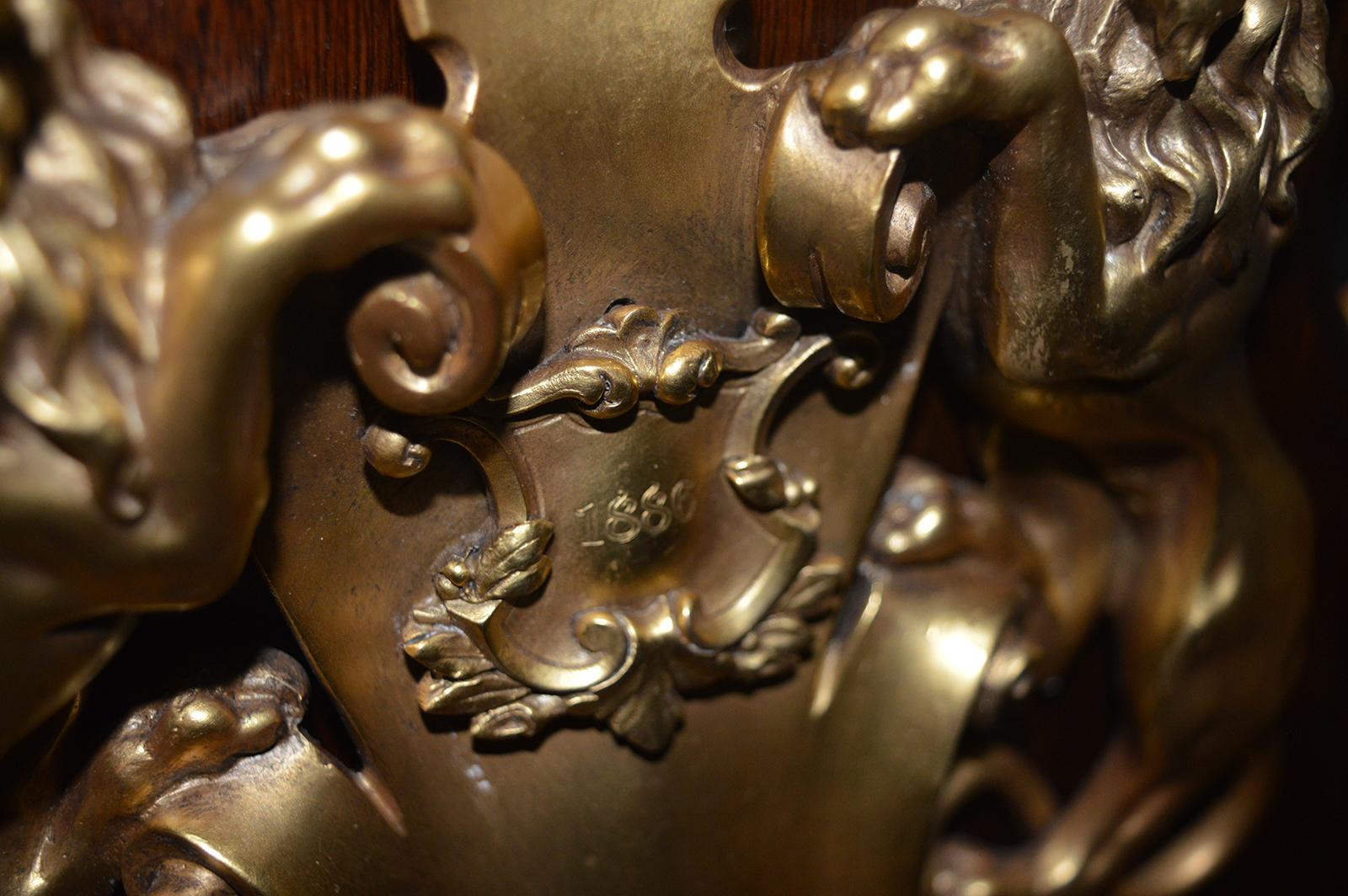 Oversized 19th Century Bronze and Marble Sculpture 8