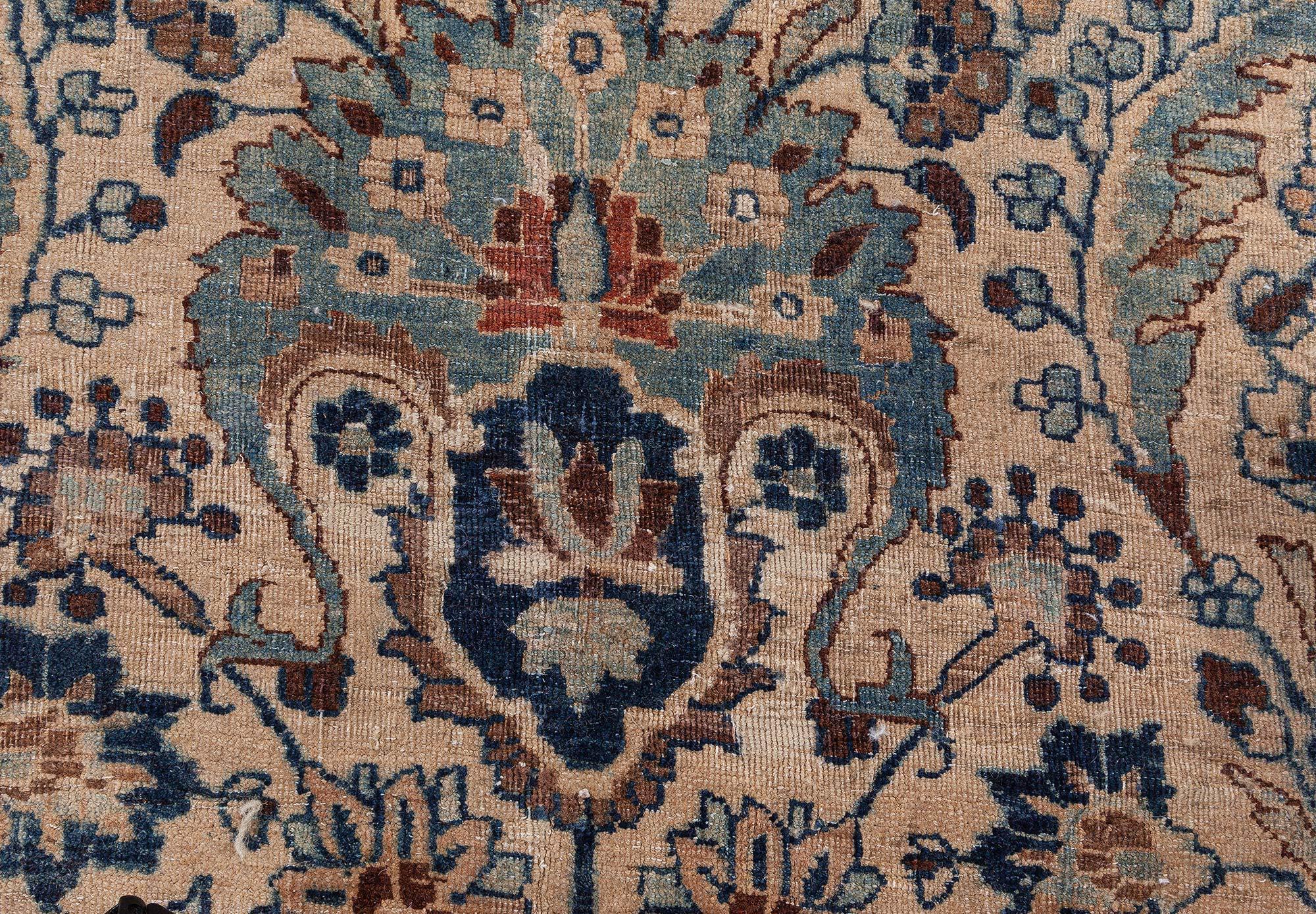 Persischer Meshad-Teppich in Übergröße aus dem 19. Jahrhundert Doris Leslie Blau (Handgeknüpft) im Angebot