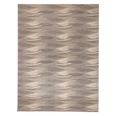 Tappeto fluviale astratto moderno oversize di Doris Leslie Blau