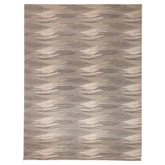 Oversized Abstract Modern River Rug by Doris Leslie Blau