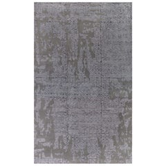 Tappeto astratto moderno in lana oversize di Doris Leslie Blau