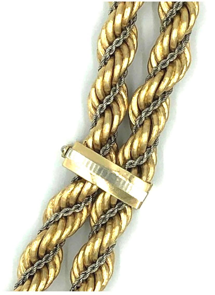 long gold tassel necklace
