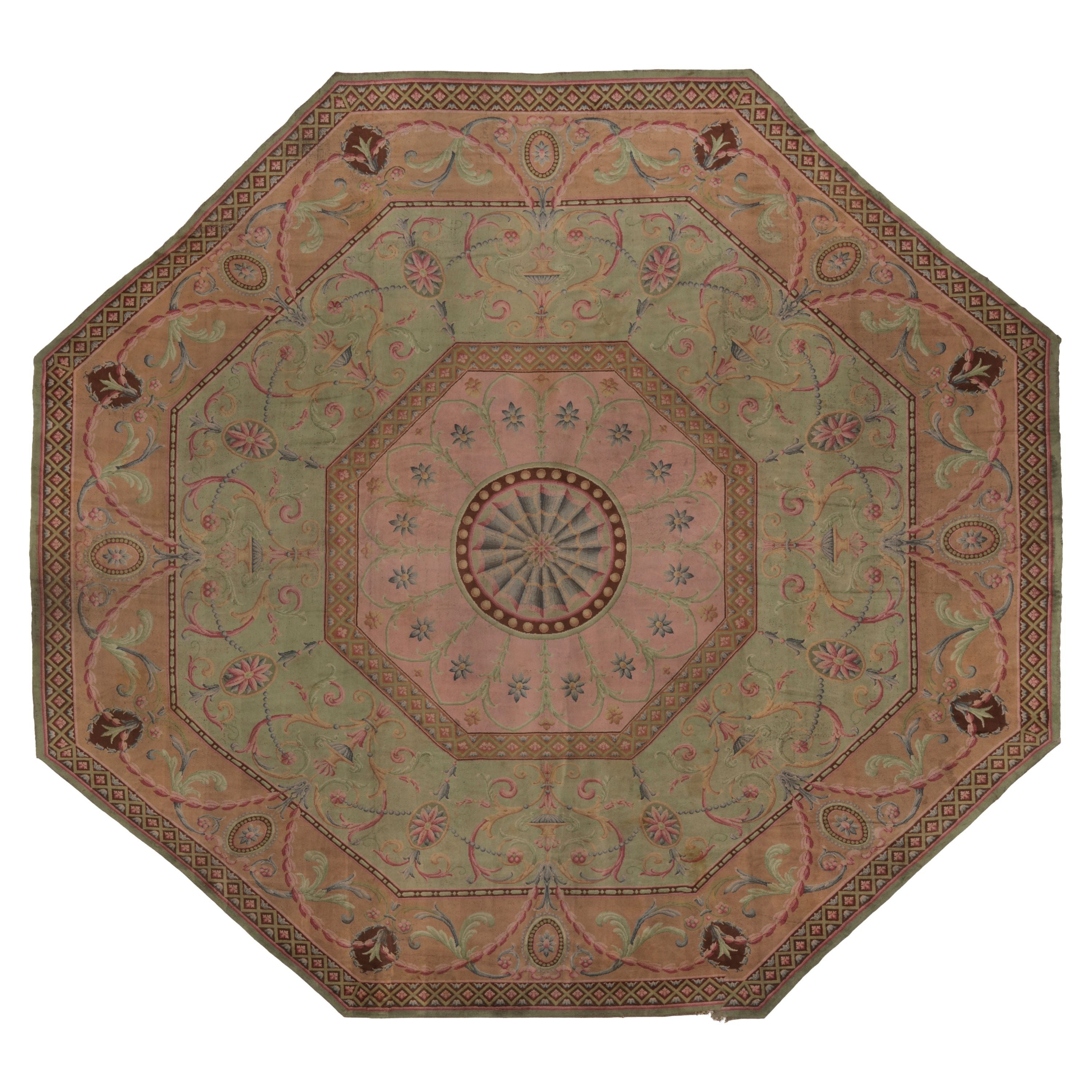 Oversized Antique 19th Century French Savonnerie Palace Rug of Rarity-Rug &Kilim