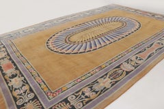 Oversized Antique 20th Century French Savonnerie Rug with Medallion -Rug & Kilim