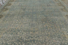 Oversized Antique 20th Century Indo-Persian Rug with Floral Vinery - Rug & Kilim