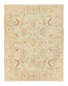 Übergroßer antiker portugiesischer Teppich aus dem 20. Jahrhundert mit Blumenmotiven – Rug & Kilim