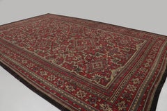 Oversized Antique 20th Century Spanish Rug with Geometric Design - Rug & Kilim