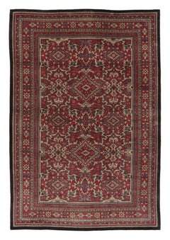 Oversized Antique 20th Century Spanish Rug with Geometric Design - Rug & Kilim