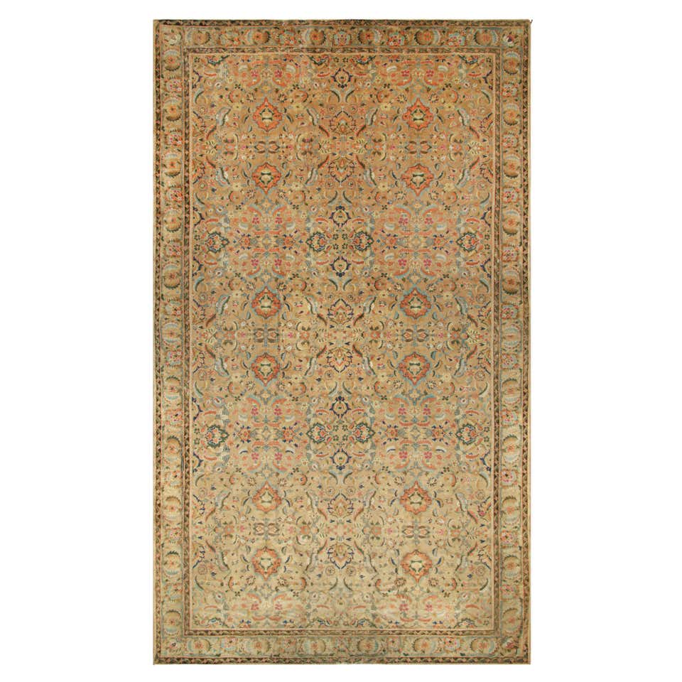 Antique English Axminster Wool Rug Doris Leslie Blau For Sale at 1stDibs