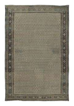Oversized Antique Bibikabad Rug with Boteh Pattern - Rug & Kilim