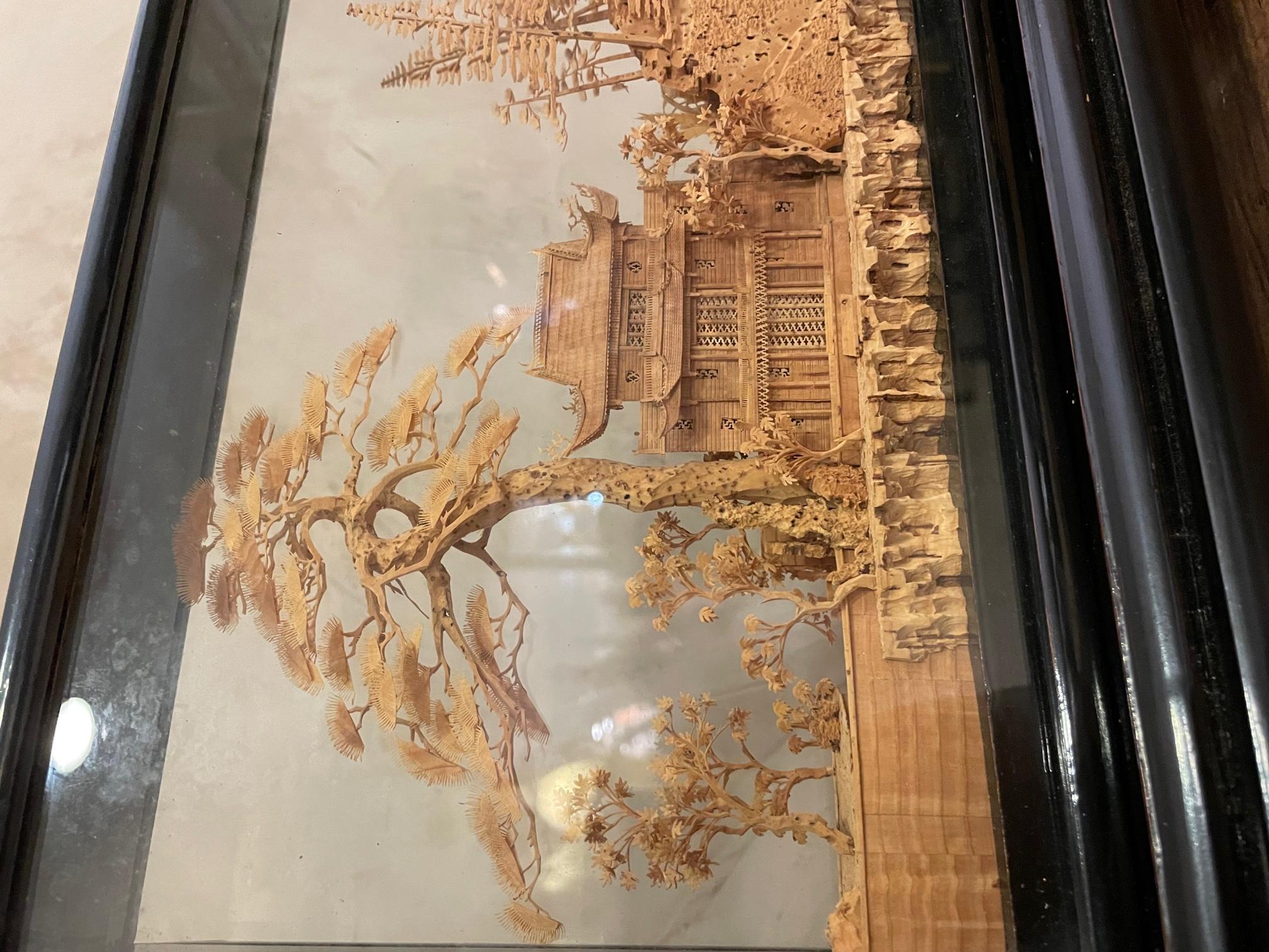 japanese cork diorama
