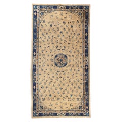 Oversized Antique Chinese Peking Rug, Chinoiserie Chic Meets Regal Decadence