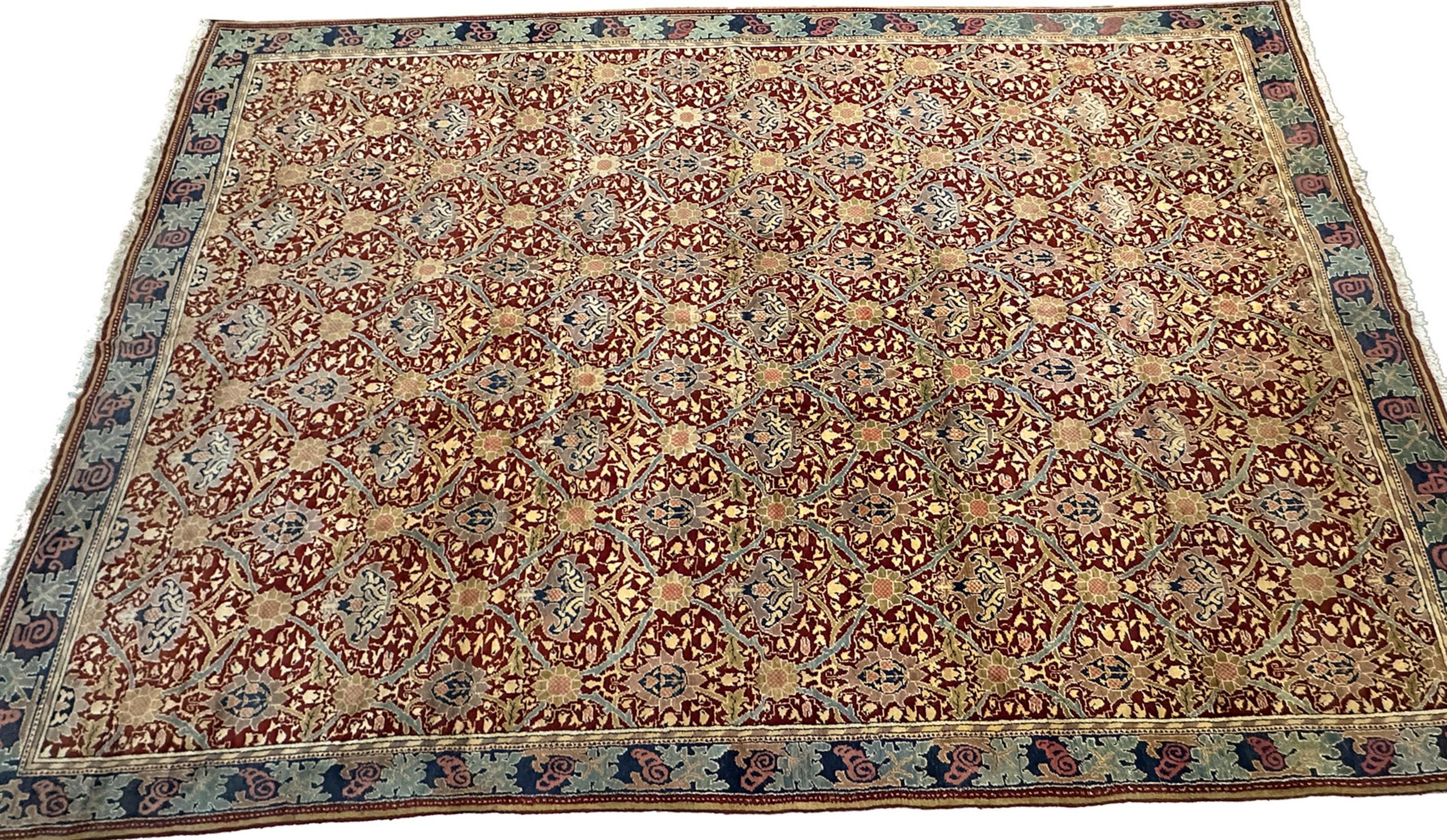 Übergroßer antiker Donegal Teppich Arts & Crafts Teppich Europäischer Jugendstil Teppich im Angebot 5