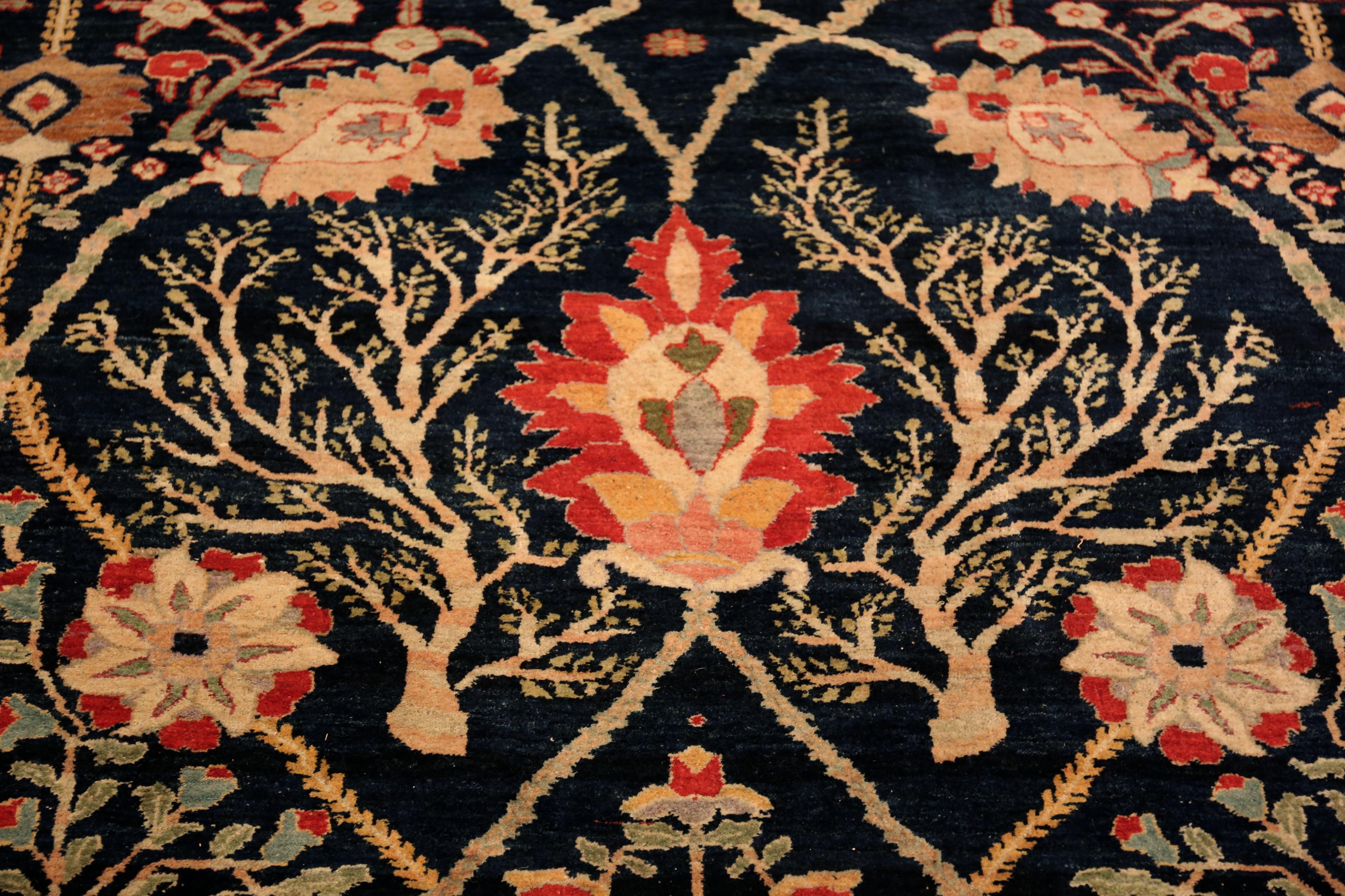 Wool Oversized Antique Indian Agra Rug. 16 ft 10 in x 25 ft 6 in For Sale