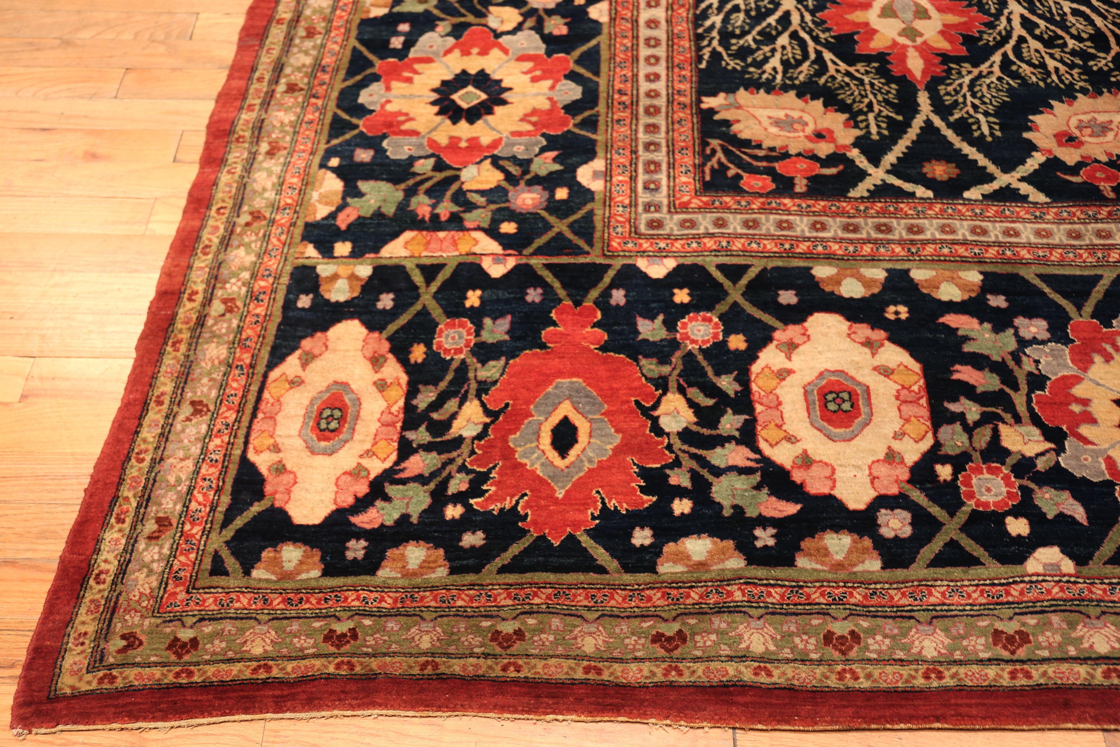 Oversized Antique Indian Agra Rug. 16 ft 10 in x 25 ft 6 in For Sale 2