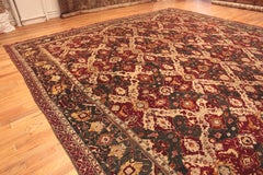 Oversized Antique Indian Agra Rug. 18 ft 2 in x 30 ft 10 in