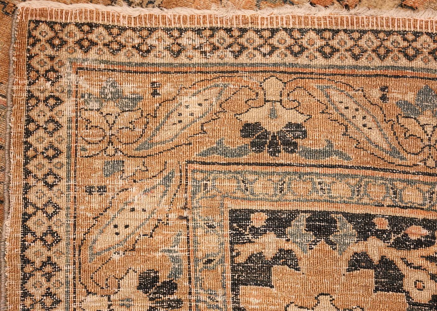 Breathtaking Oversized Antique Persian Khorassan Rug, Country of Origin / Rug Type: Persian Rug, Circa Date: 1920 – Size: 12 ft 4 in x 24 ft 6 in (3.76 m x 7.47 m).