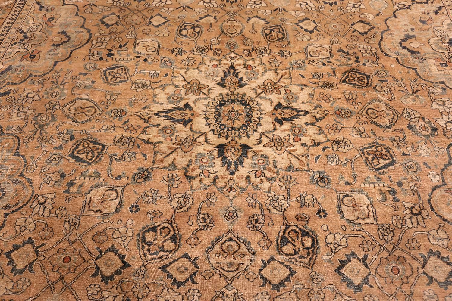 Wool Antique Khorassan Persian Rug. 12 ft 4 in x 24 ft 6 in  For Sale