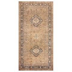 Oversized Antique Khorassan Persian Rug. Size: 12 ft 4 in x 24 ft 6 in 