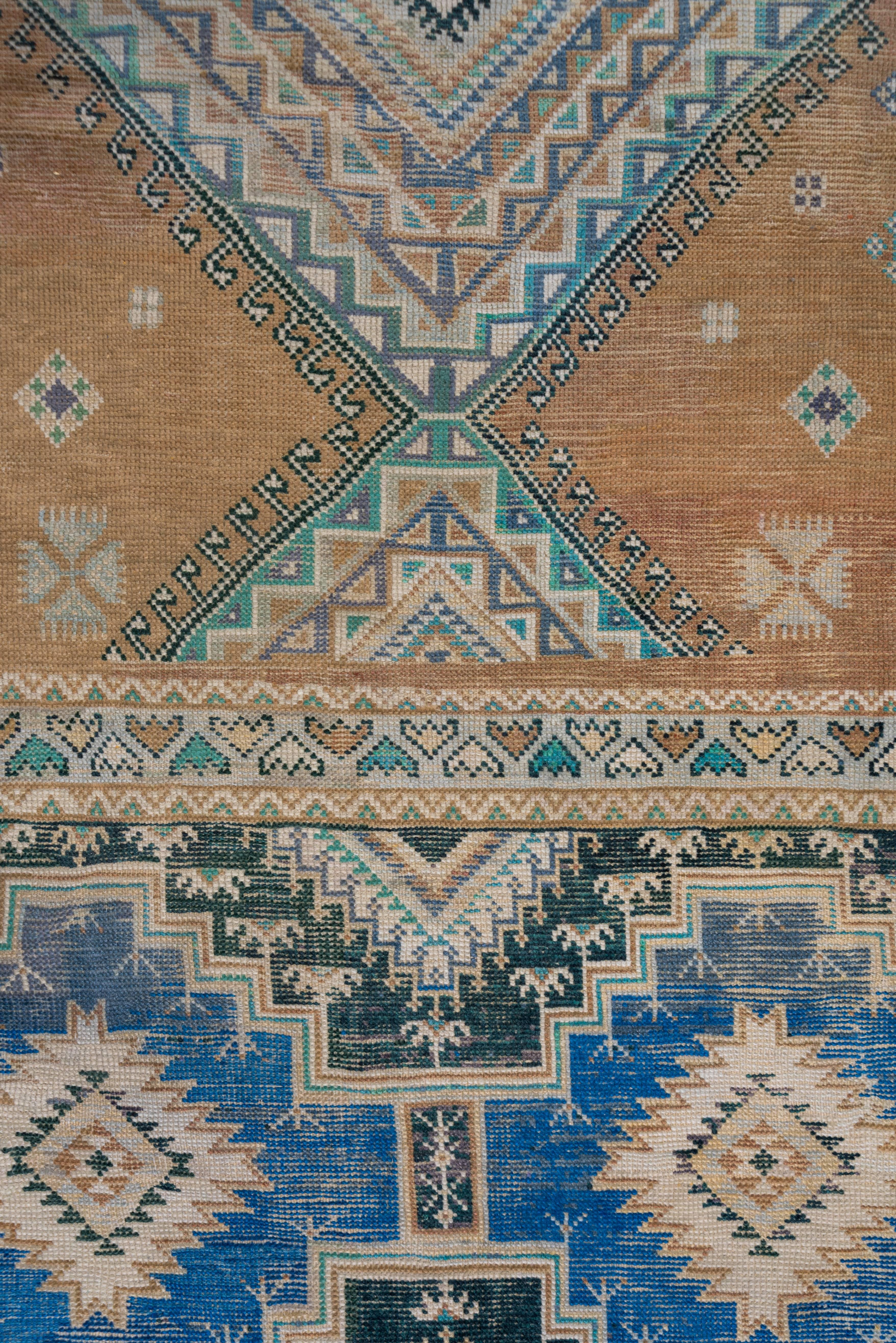 Hand-Knotted Oversized Antique Moroccan Rug