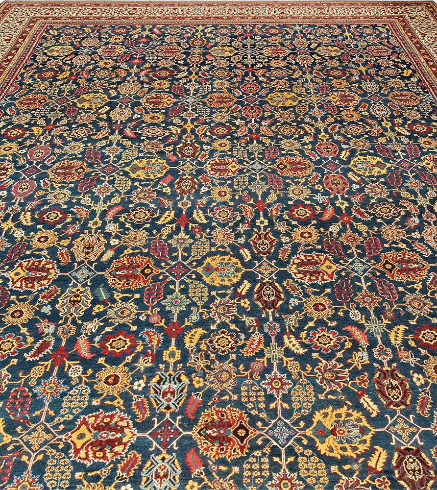 Oversized antique North Indian handmade wool rug by Doris Leslie Blau
Size: 15'5