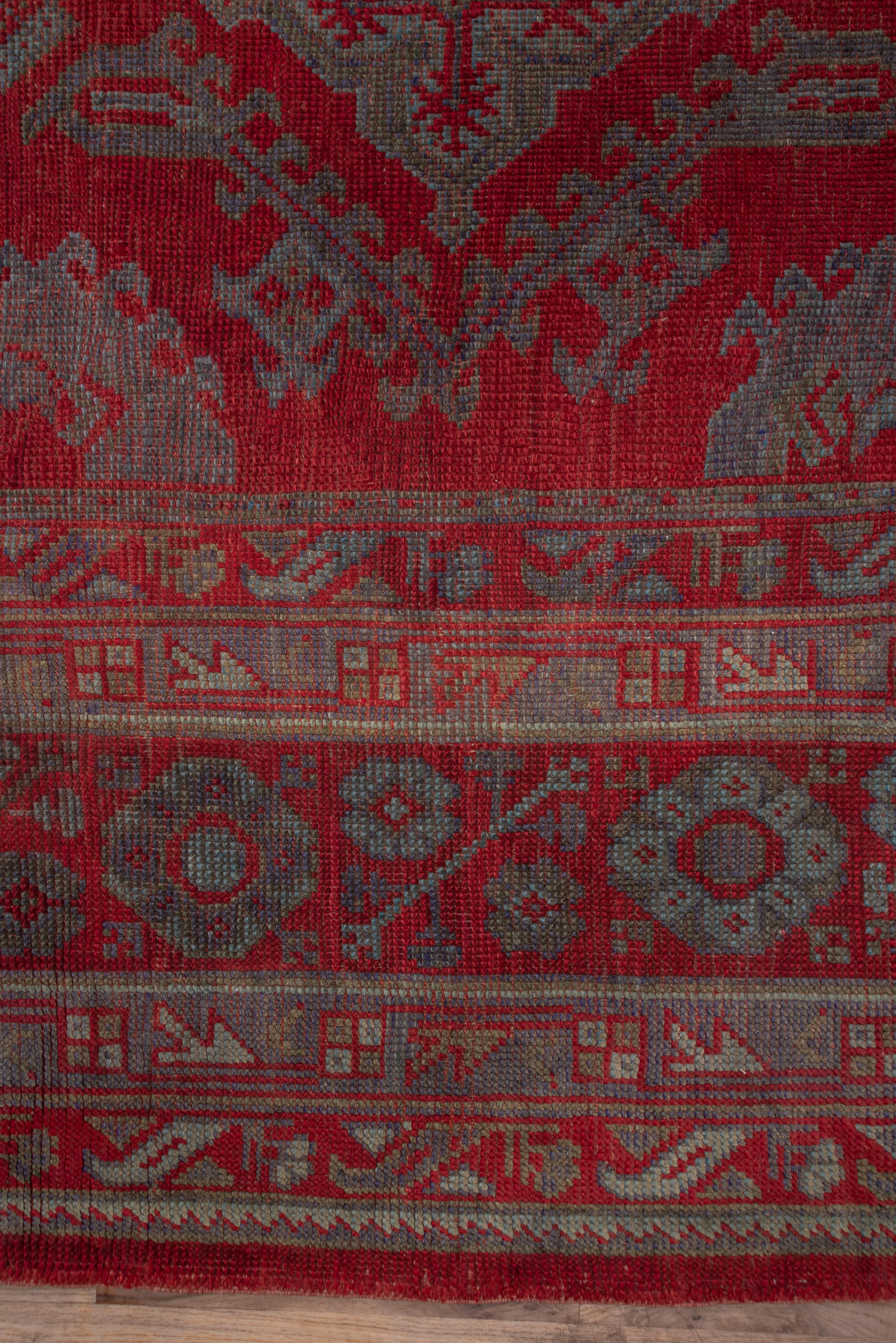 20th Century Oversized Antique Oushak Carpet For Sale