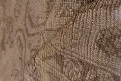 Oversized Antique Oushak Carpet, Neutral Palette, circa 1930s