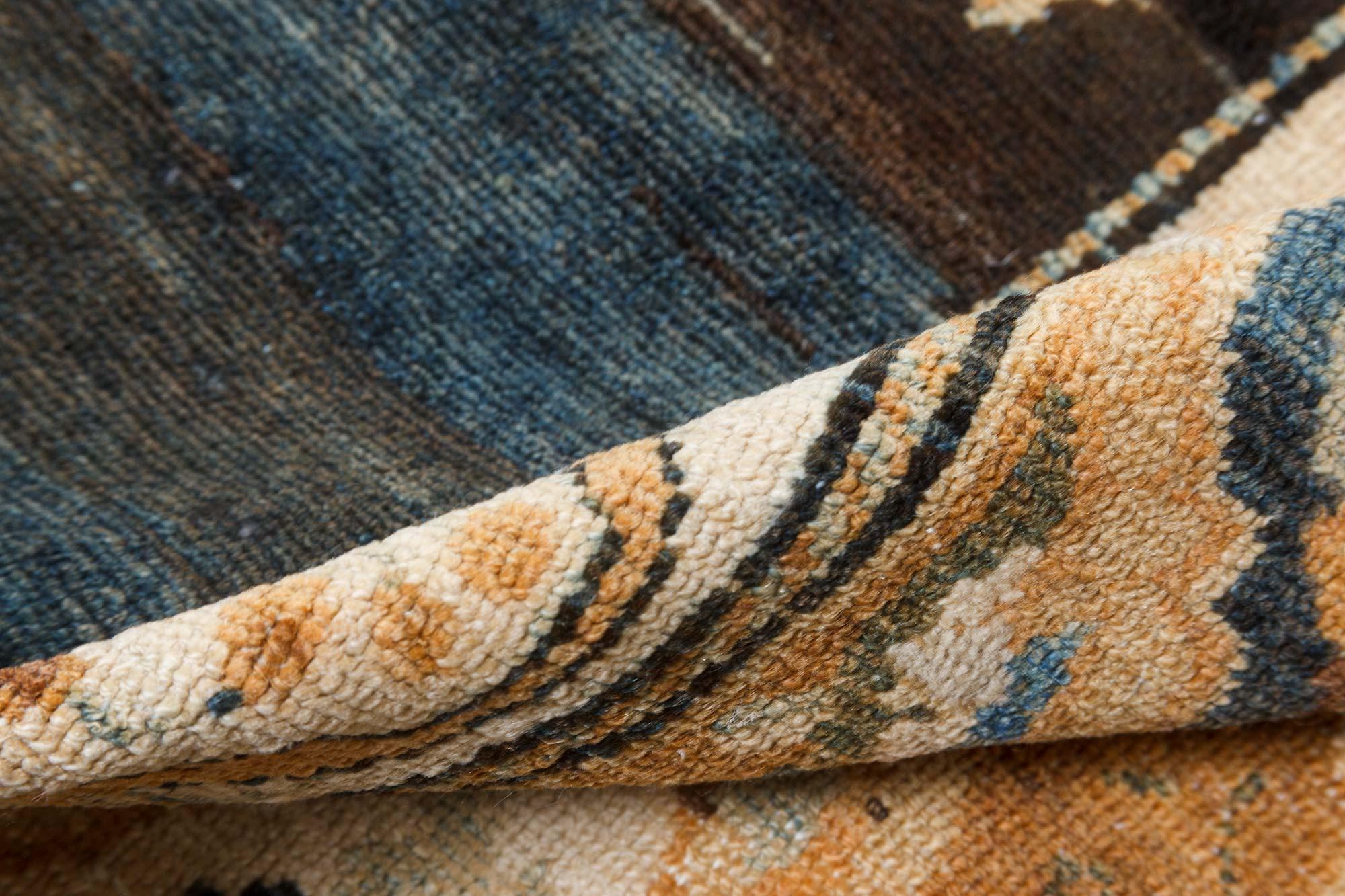Grand tapis ancien persan Bakhtiari en laine tissée à la main avec des motifs floraux
Taille : 426 × 695 cm (14'0