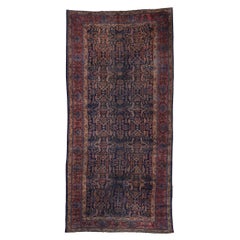 Oversized Antique Persian Bibikabad Rug, Hotel Lobby Size Carpet
