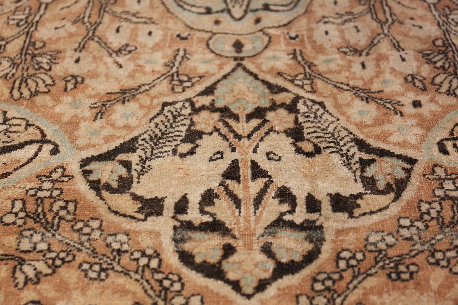 Antiker persischer Khorassan-Teppich. Größe: 13 Fuß 4 Zoll x 27 Fuß 4 Zoll im Angebot 5