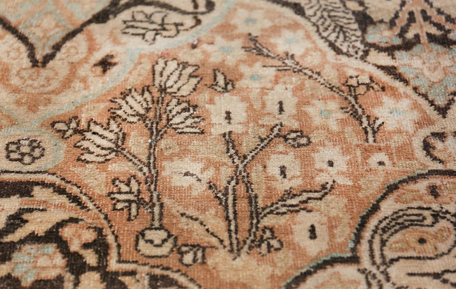 Antiker persischer Khorassan-Teppich. Größe: 13 Fuß 4 Zoll x 27 Fuß 4 Zoll (Handgeknüpft) im Angebot