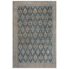 Übergroßer antiker persischer Kirman-Teppich