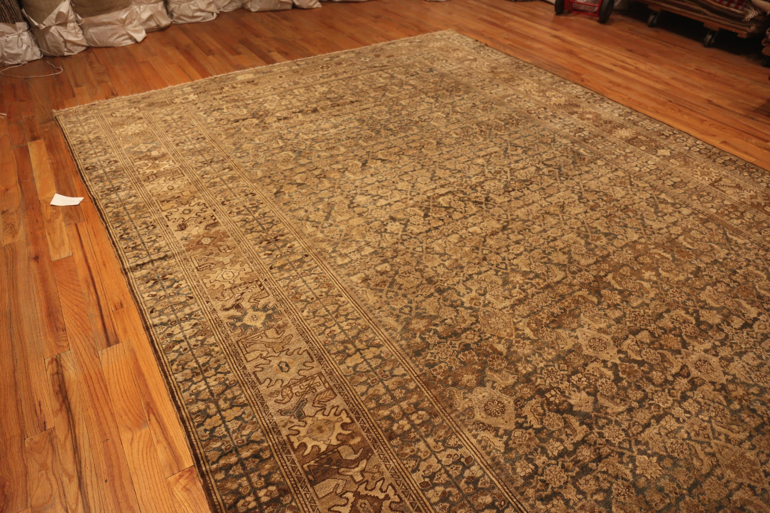 Antique Persian Malayer Rug. Size: 10 ft 4 in x 22 ft 2 in For Sale 1